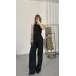 Linda Crep Takım - Siyah