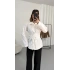 Debby Bağcıklı Gömlek - Beyaz