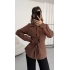 Debby Bağcıklı Gömlek - Kahve