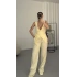 Frida Yelekli Takım - Sarı