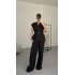 Margot Yelekli Takım - Siyah