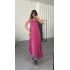 Ashley Salaş Elbise - Pembe