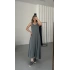 Ashley Salaş Elbise - Gri