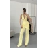 Athena Sırt Dekolte Takım - Sarı
