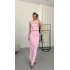 Carina Puantiyeli Takım - Pembe