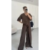 Alda Gömlek Takım - Kahve