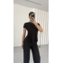 Amelia Kuşaklı Bluz - Siyah
