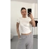 Aria Basic Crop - Beyaz