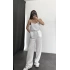 Arianna Keten Pantolon - Beyaz