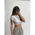 Basic Modal Crop - Beyaz