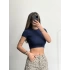Basic Modal Crop - Lacivert
