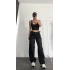 Boom Düşük Bel Baggy Jean - Füme