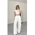 Britney Keten Pantolon - Beyaz
