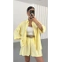 Camilla Gömlek Takım - Sarı