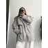 Carolin Kısa Kaban - Gri