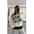 Chicago Atlet Detaylı Sweatshirt - Beyaz