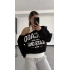 Chicago Atlet Detaylı Sweatshirt - Siyah