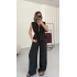 Dora Yelekli Takım - Siyah