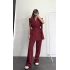 Evens Ceket Takım - Bordo