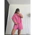 Flor Şortlu Takım - Pembe