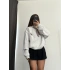 Fular Detay Sweatshirt - Gri
