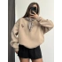 Fular Detay Sweatshirt - Vizon