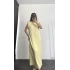Gail Vatkalı Elbise -Sarı