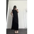 Gail Vatkalı Elbise -Siyah