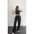 Halter Tasarım Takım Keten - Siyah