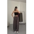 Janet Palazzo Pantolon - Kahve