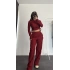 Janna Büzgülü Takım - Bordo