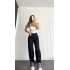 Jazz Wide Leg Jean - Lacivert