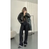 Jazz Wide Leg Jean - Lacivert