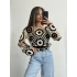 June Ajurlu Bluz - Siyah