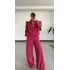 Kapitone 3lü Takım - Pembe