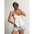 Layla Askılı Bluz - Beyaz