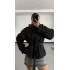 lazy Omega Trençkot - Siyah