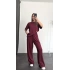 Lia Modal Takım - Bordo
