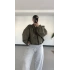 Maira Oversize Süet Ceket - Haki