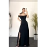 Maxi Aerobin Elbise -Siyah