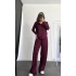 Maya Polo Yaka Takım - Bordo