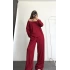 Meva Düşük Omuz Takım - Bordo