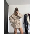 Mindy Kısa Kaban - Bej