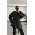 Mindy Kısa Kaşe Kaban - Antrasit