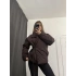 Minnie Puffer Mont - Kahverengi