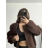 Molly Bomber Ceket - Kahve