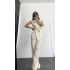 Monny Keten Takım - Bej