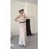 Natalia Maxi Elbise - Bej