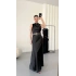 Natalia Maxi Elbise - Siyah
