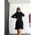 Nina Triko Elbise - Siyah